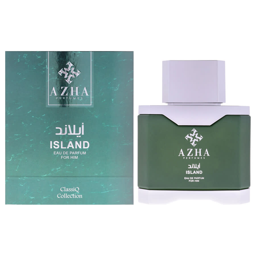 Azha Men's Classiq Collection - Island Edp Spray 3.3 oz Fragrances 6295151090015 In Green