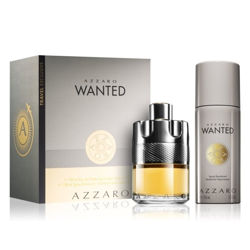 Azaroo Gift Azzaro Men's Azzaro Wanted Gift Set Fragrances 3351500010790 ...