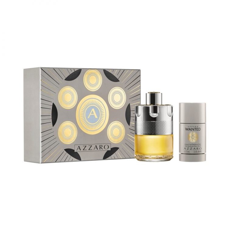 Azaroo Gift Azzaro Men's Azzaro Wanted Gift Set Fragrances 3614273568333 ...