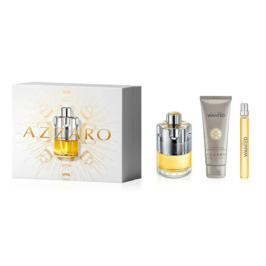 Azzaro Men's  Wanted Gift Set Fragrances 3614274163582