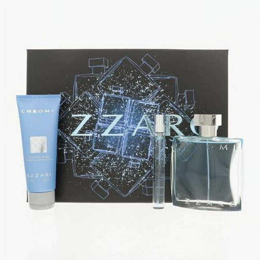 Azzaro Men's Chrome Gift Set Fragrances 3605973073678