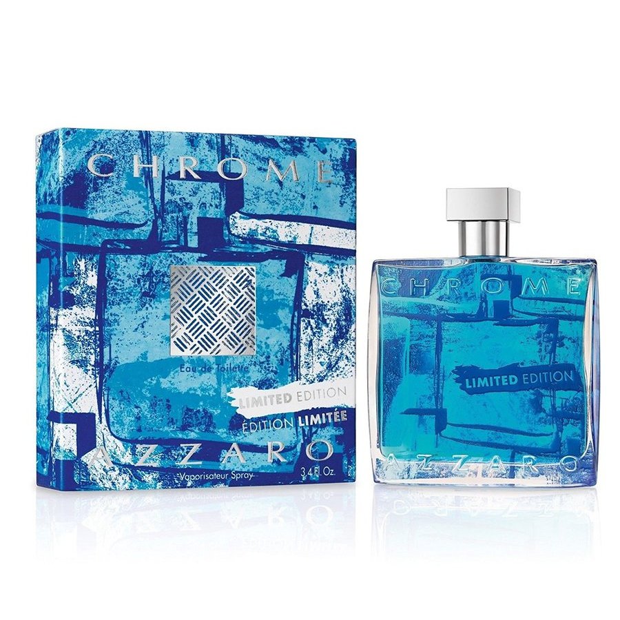 Azzaro Men's Chrome Limited Edition 2015 EDT Spray 3.4 oz
