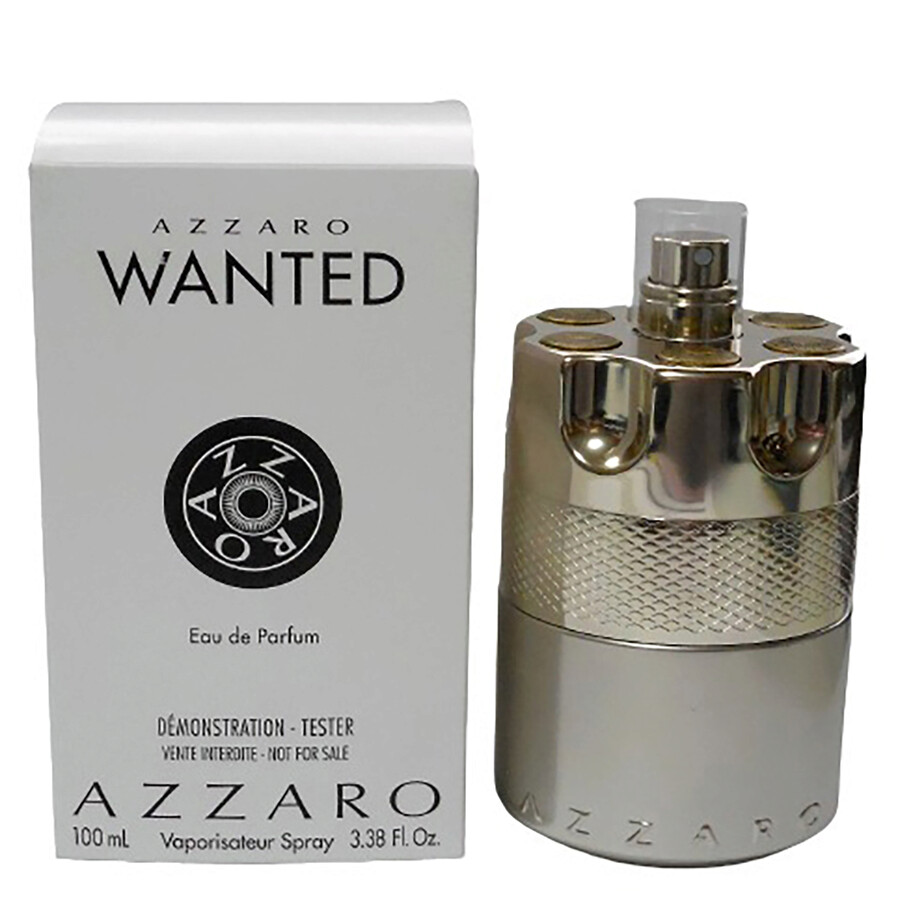Azzaro Men's Wanted Eau De Parfum Edp 3.4 oz (tester) Fragrances 3614273916875 In N/a