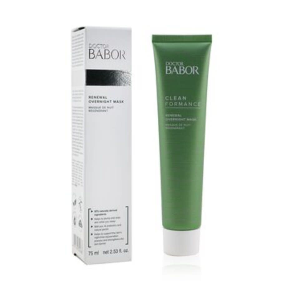 Babor Ladies Doctor  Clean Formance Renewal Overnight Mask 2.53 oz Skin Care 4015165345688 In Red   / Apple / Cream / Grape