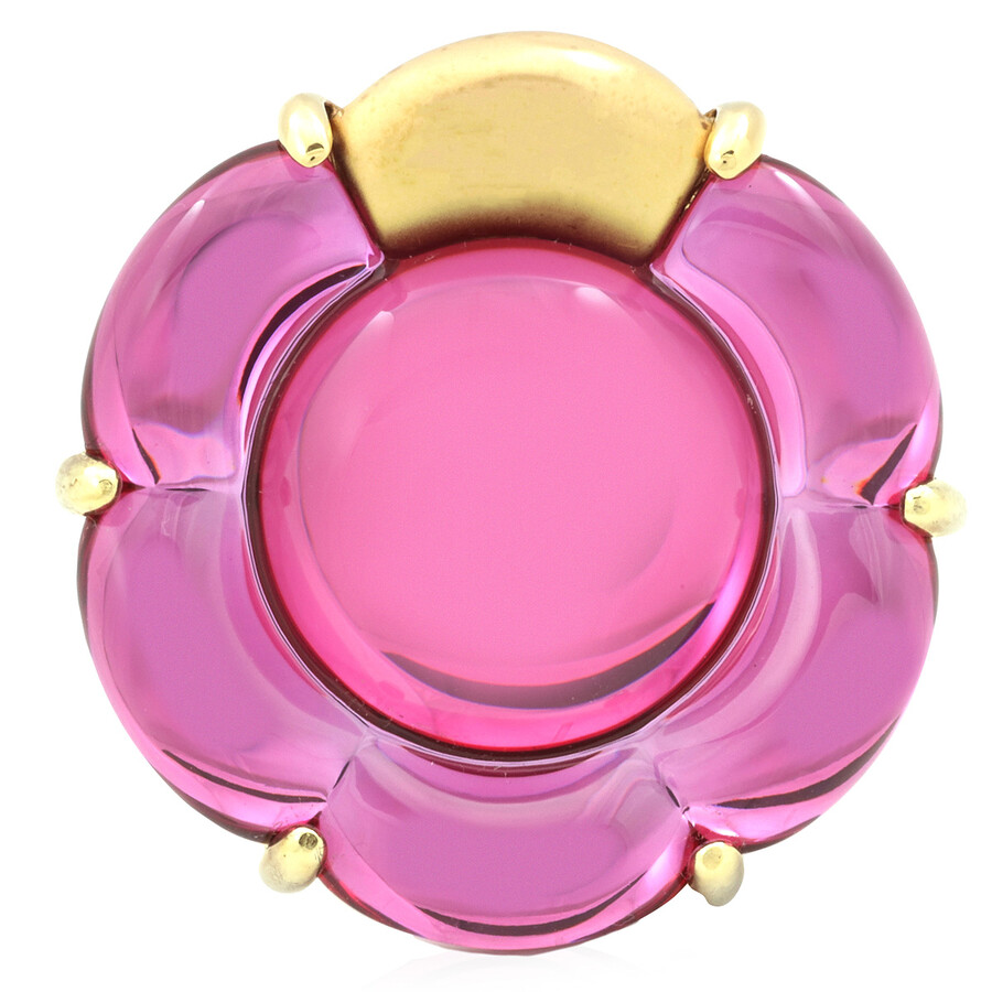 Baccarat 18k Gold Plated On Sterling Silver In Purple