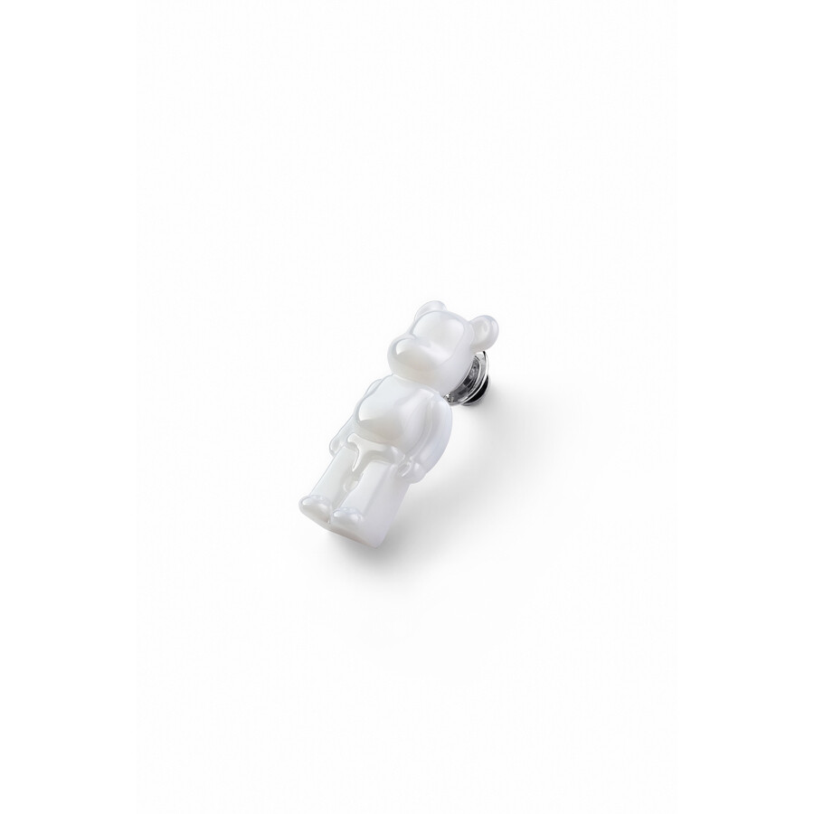 Baccarat Bear-pins Ag Cl Blanc In White
