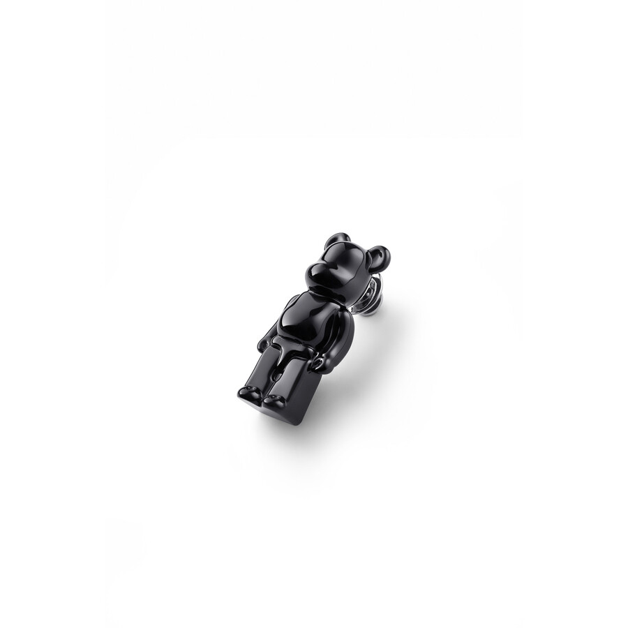 Baccarat Bear-pins Ag Cl Noir In Black