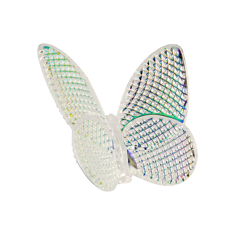 Baccarat Cystal Butterfly Diamond Pattern Iridescent 2808816