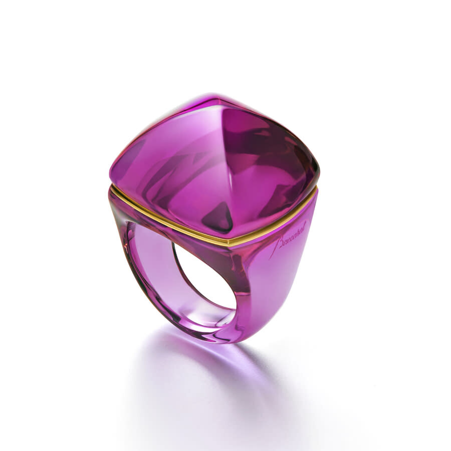 Shop Baccarat Medicis Pop Ring 2809296 In Mirrored