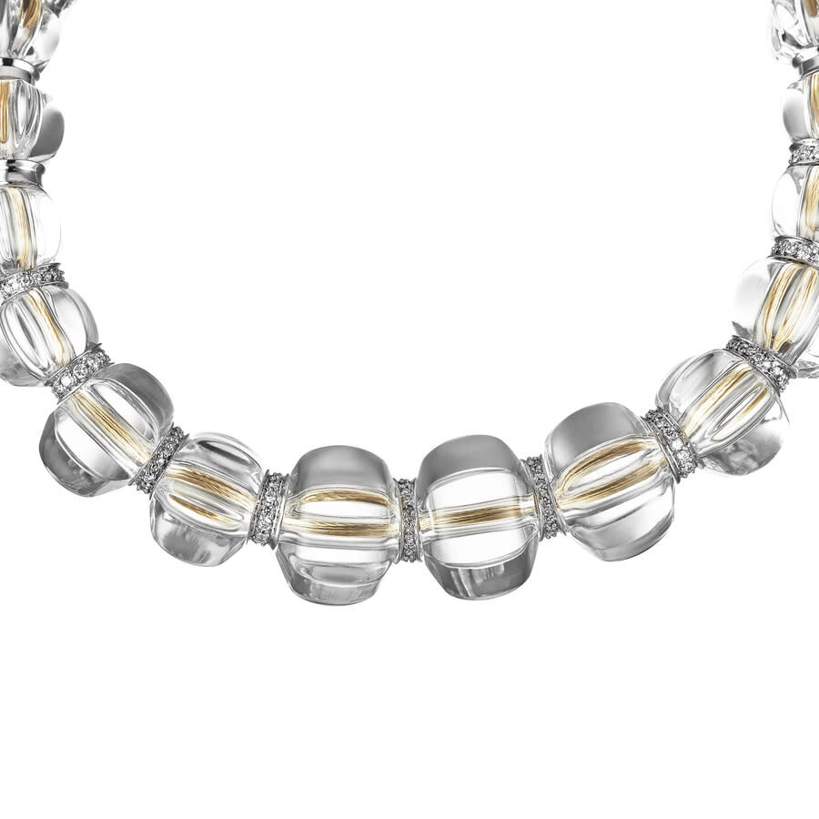 Baccarat Sherazade Crystal & Diamond Necklace