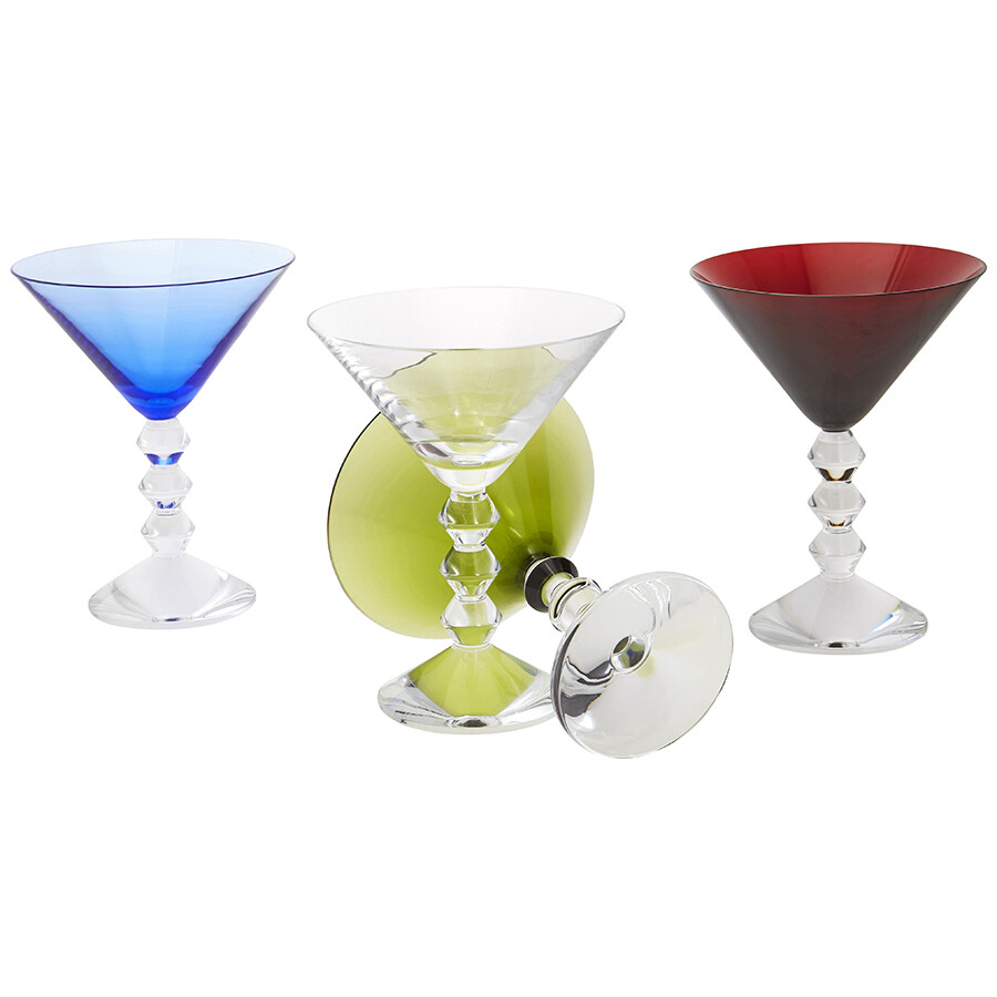 Baccarat Vega Martini Glass Set of 4 Baccarat Barware & Dinnerware