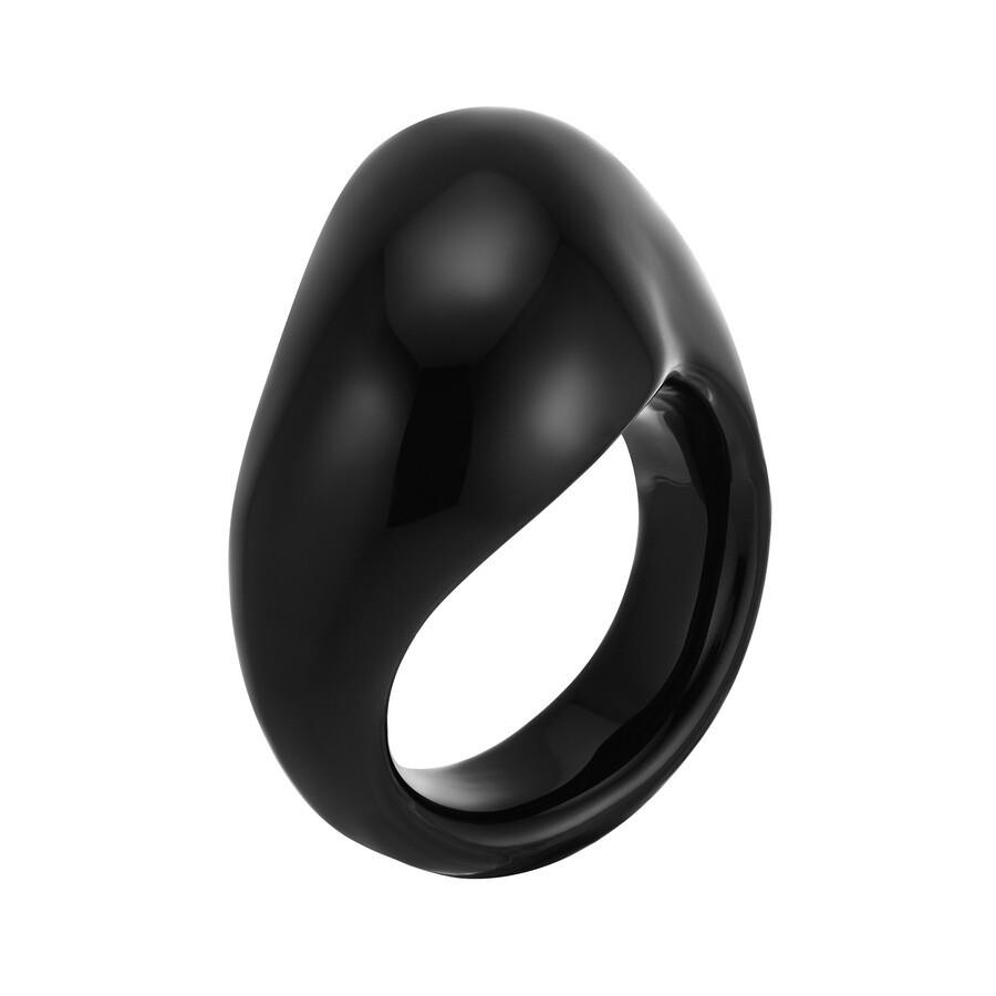 Baccarat Women's Fashion Jewelry | Galea Crystal Ring 2103705 In Black