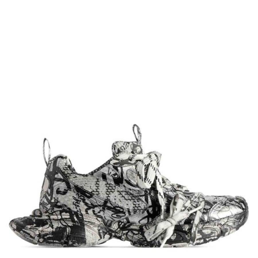Balenciaga 3XL Extreme Graffiti Sneakers, Brand Size 44 ( US