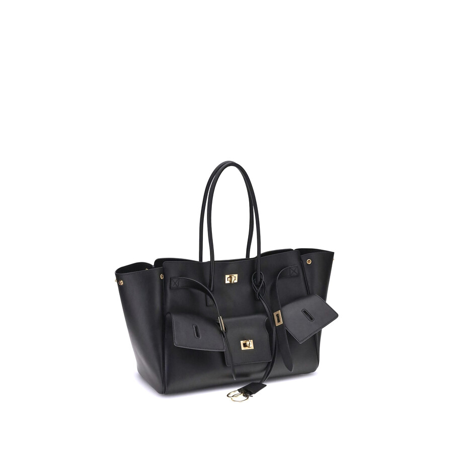 Balenciaga Bel Air Medium Shoulder Bag In Black