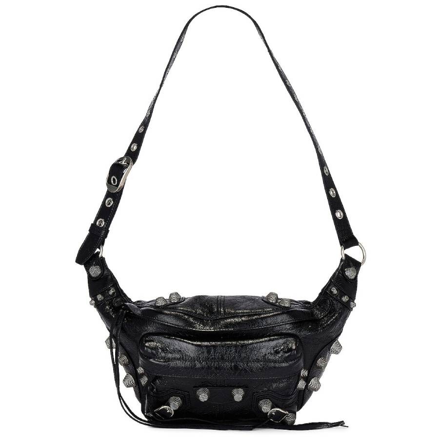 Balenciaga Black Lambskin Medium Le Cagole Beltpack 742014