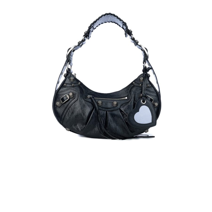 Balenciaga Shoulder Bag Le Cagole Xs In Leather In Black