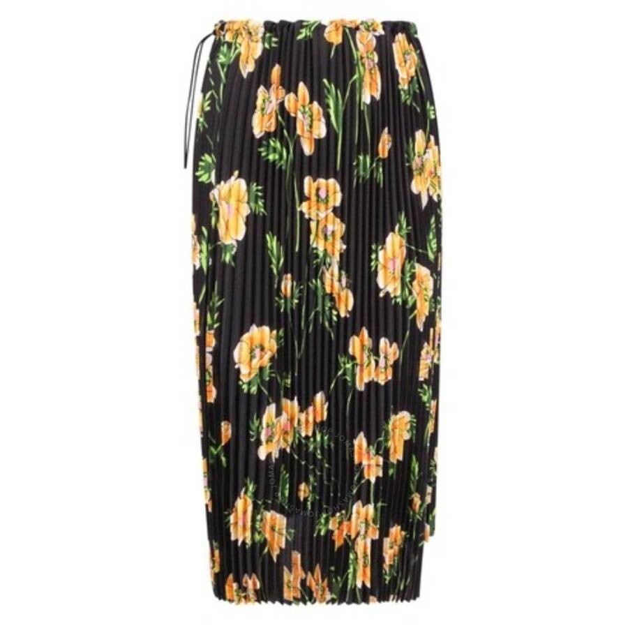Balenciaga Skirt In Yellow/black