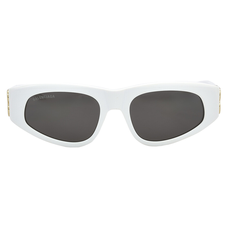 Balenciaga Grey Cat Eye Ladies Sunglasses BB0095S 012 53