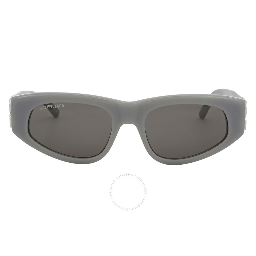 サングラス BALENCIAGA Woman Sunglasses Grey BB0095S 015 Balenciaga Grey Cat Eye Ladies Sunglasses BB0095S 015 53