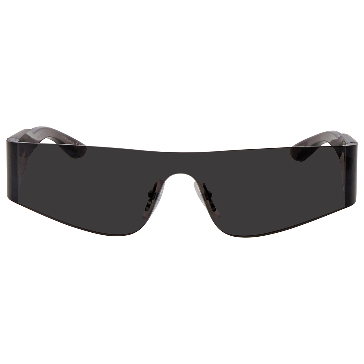 Balenciaga Grey Rectangular Unisex Sunglasses BB0041S 001 99