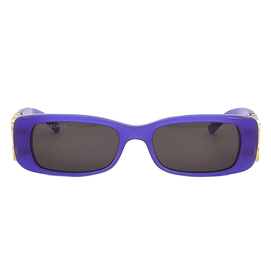 Balenciaga Violet Acetate Sunglasses In Grey