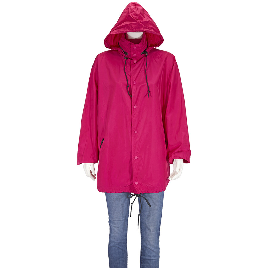 balenciaga windbreaker womens pink