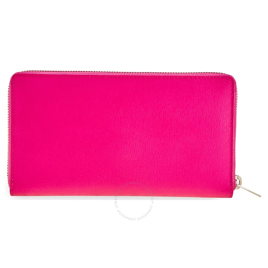 balenciaga pink wallet