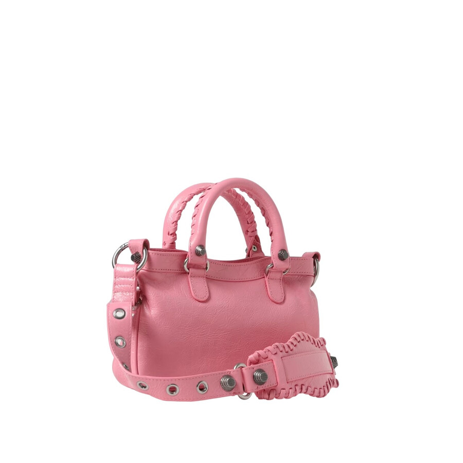 Balenciaga Le Cagole Small Shoulder Bag In Pink In Pink