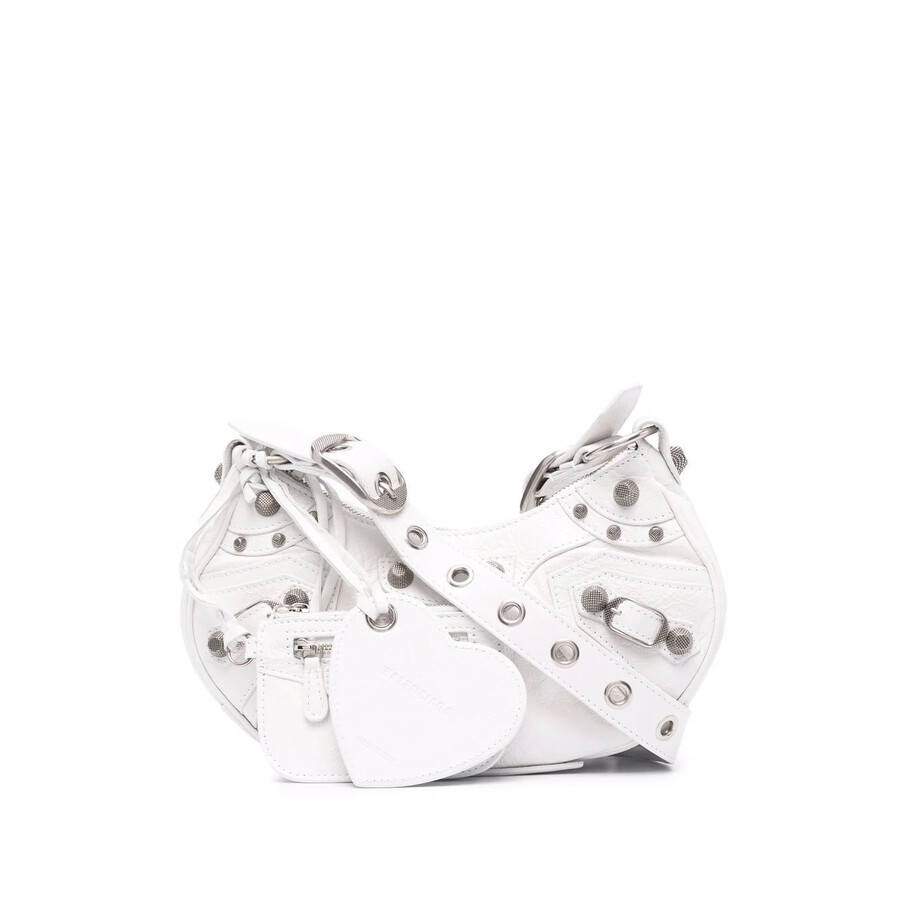 Balenciaga Le Cagole Xs Shoulder Bag In White