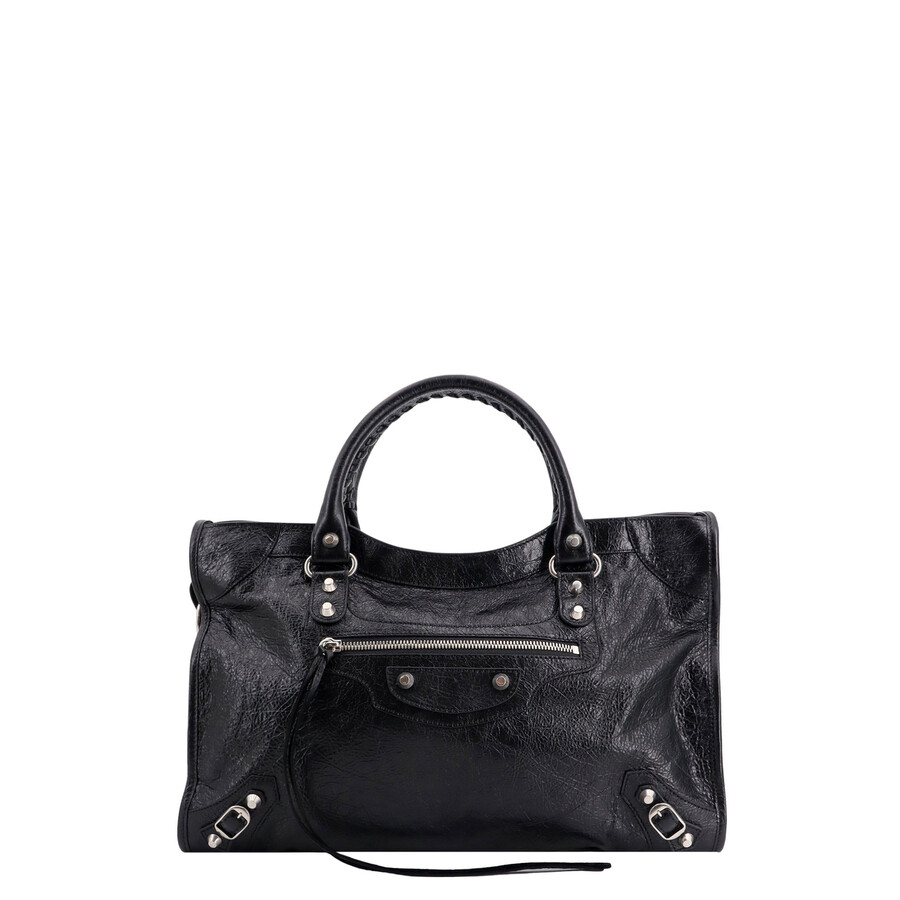 Balenciaga Le City Media Shoulder Bag In Orange