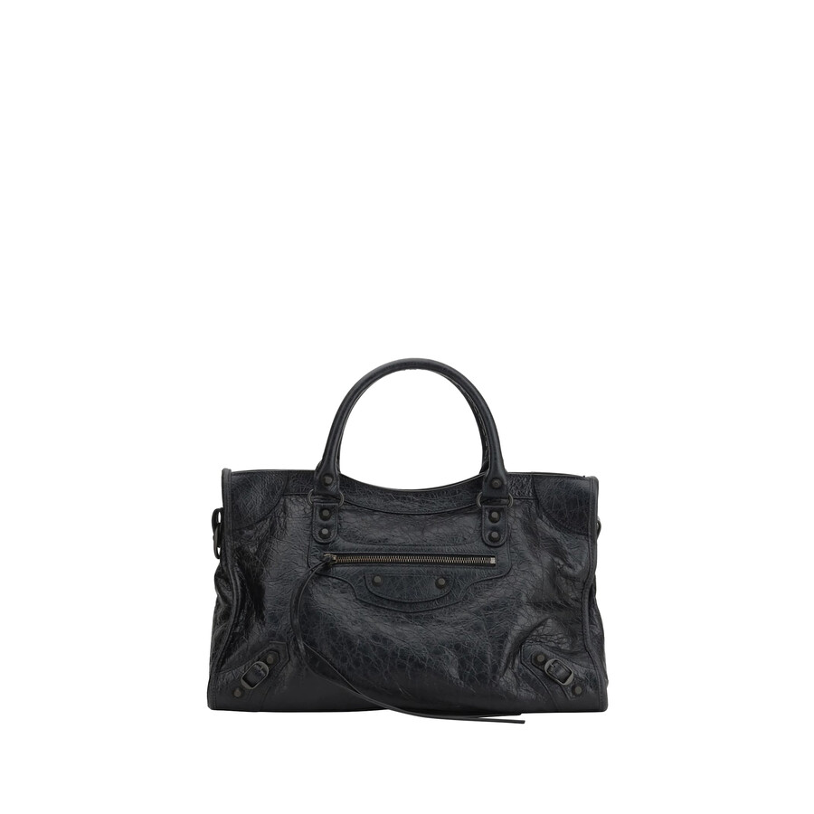 Balenciaga Le City Medium Shoulder Bag In Black