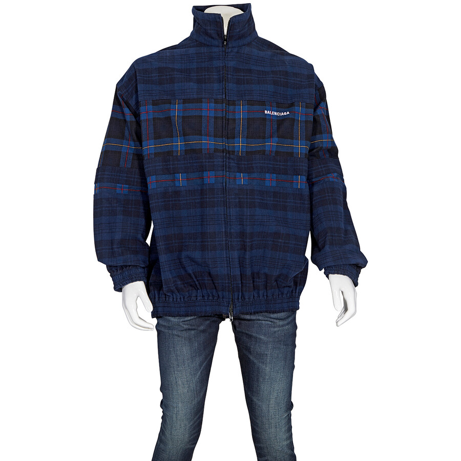 balenciaga flannel mens