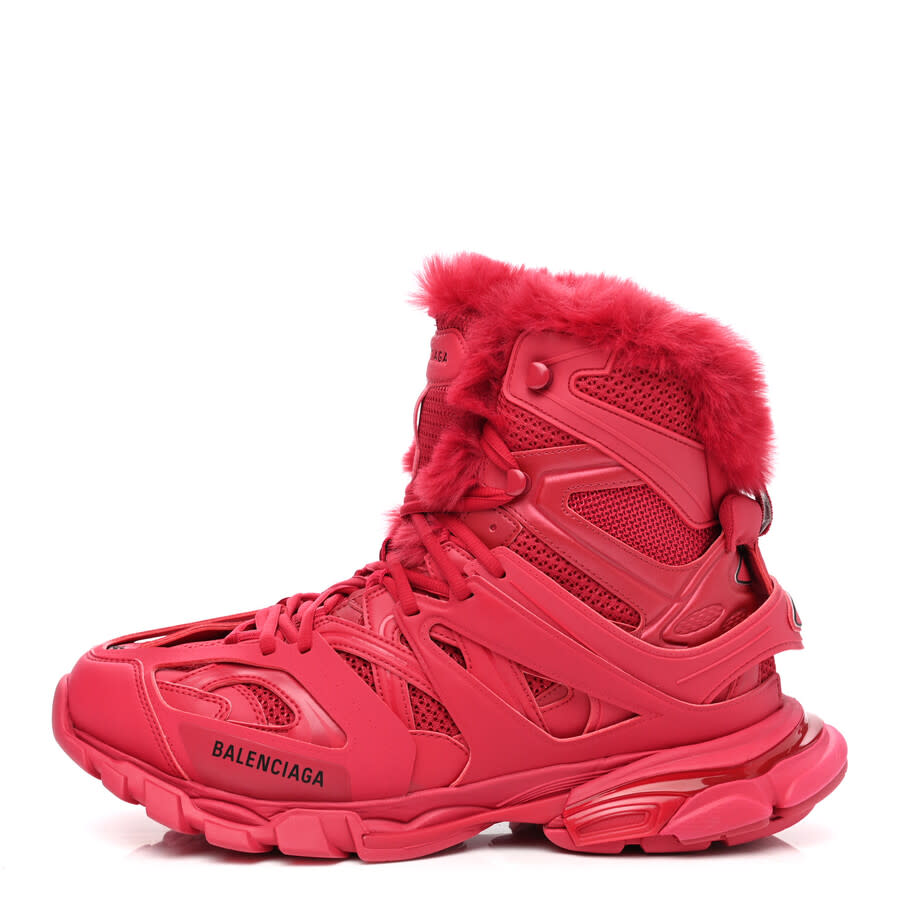 Balenciaga Track Hike Boots in Burgundy 668557W3CQ26800  display picture 3