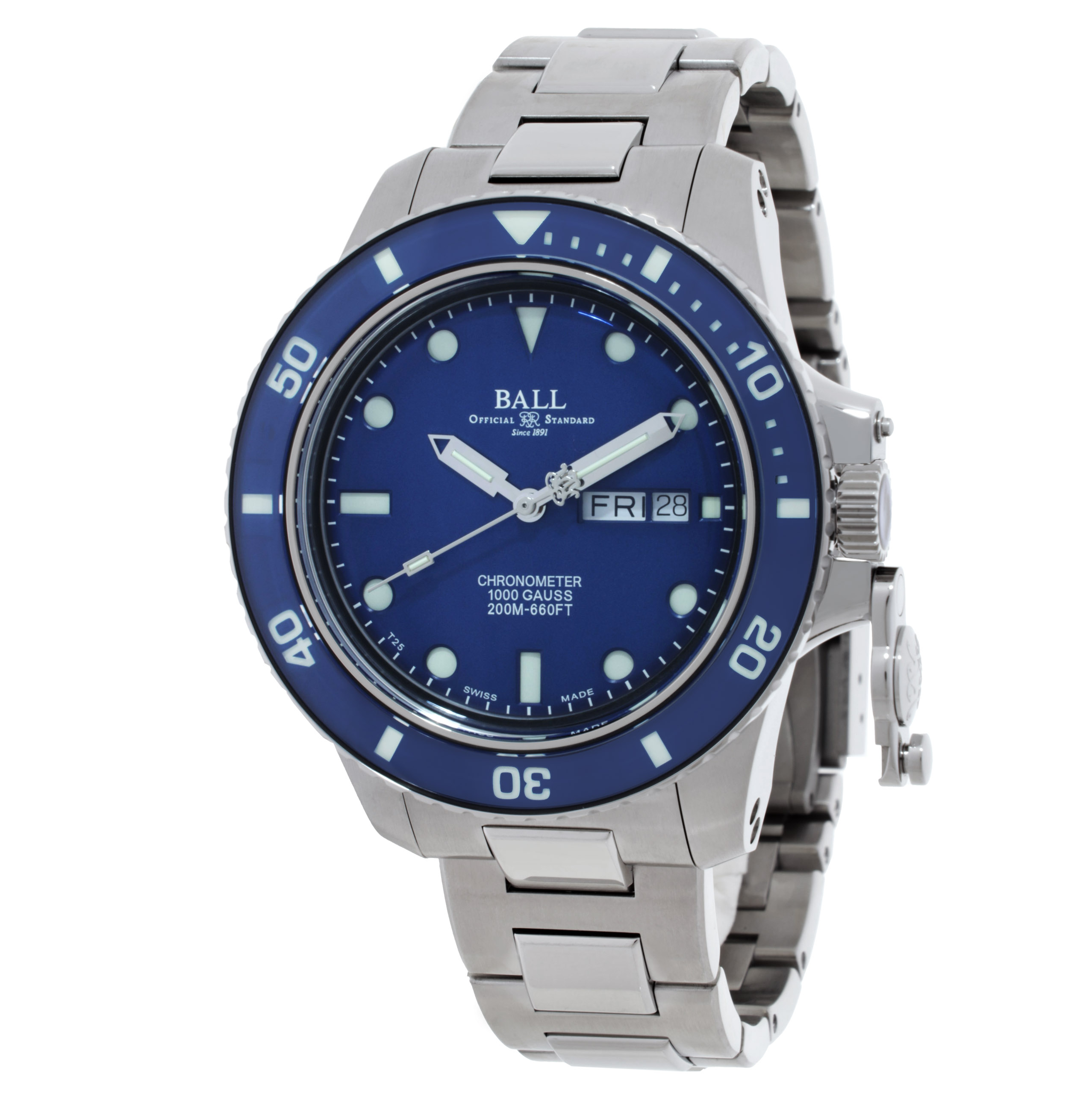 Ball Engineer Hydrocarbon Automatic Blue Dial Men's Watch DM2218B-S1CJ-BE