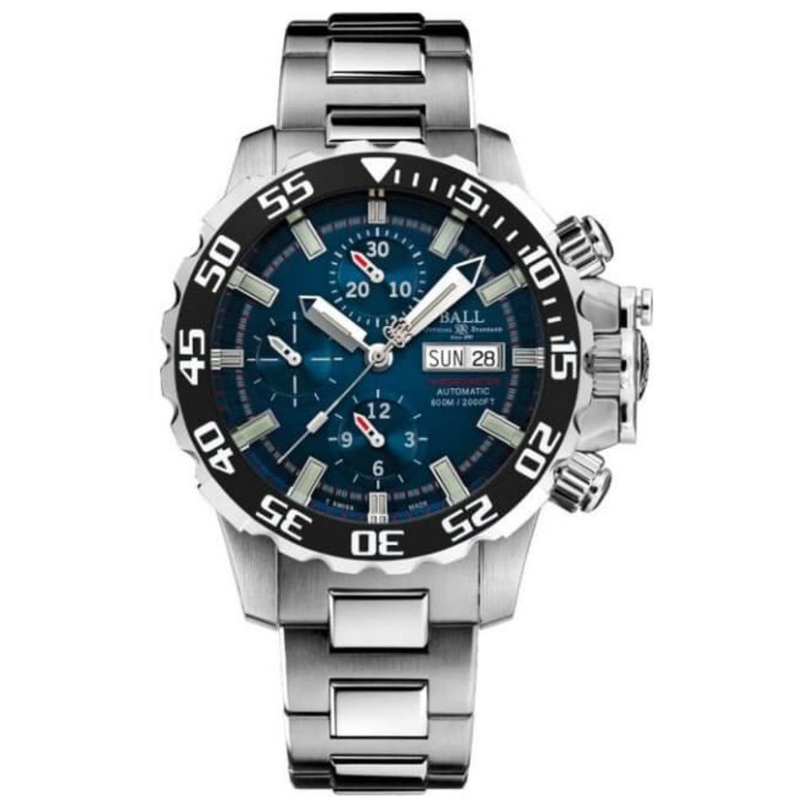 Ball Engineer Hydrocarbon Chronograph Automatic Blue Dial Men's Watch DC3226A-S6C-BE