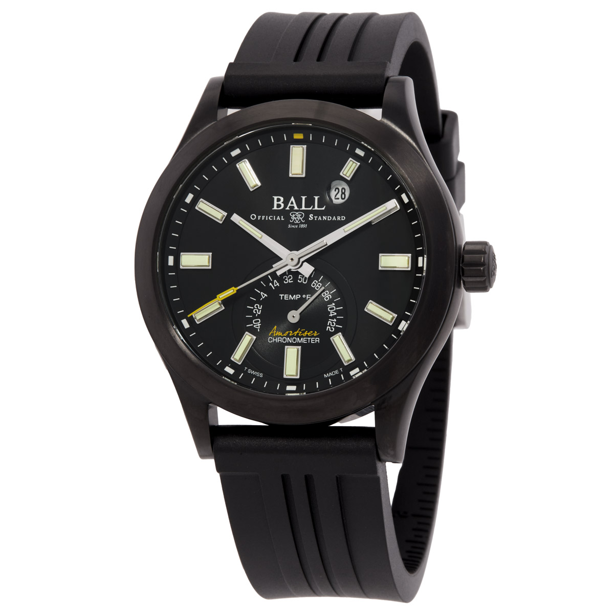 Ball Engineer III Endurance 1917 TMT Automatic Black Dial Watch NT2222C-P2C-BKF