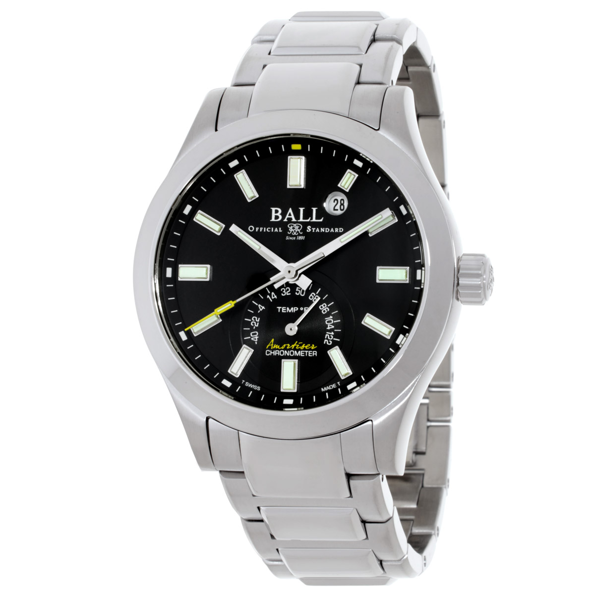 Ball Engineer III Endurance 1917 TMT Automatic Black Dial Watch NT2222C-S1C-BKF