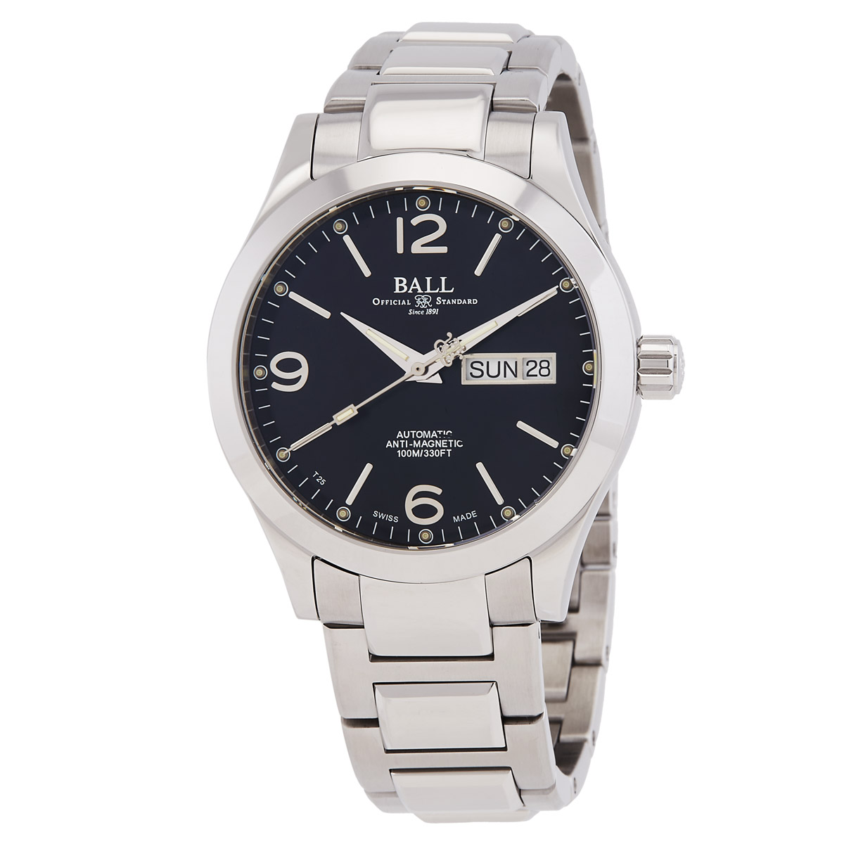 BALL WATCH Engineer 3 Ohio NM9126C-S14J-BK Day date Automatic Men\'s_900361 WTS] Ball Engineer 3 Ohio NM9126C Day Date : r/Watchexchange main image 4