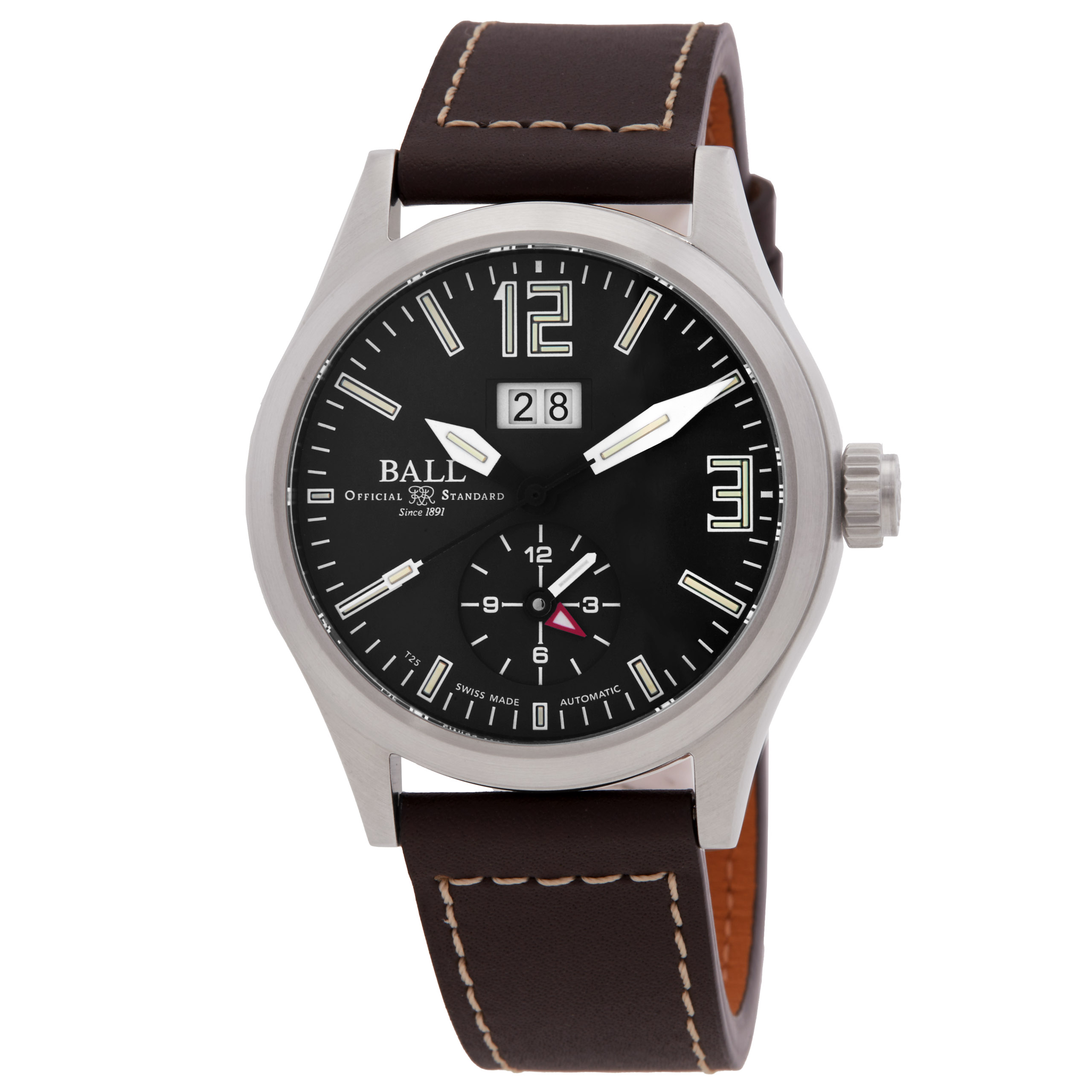 Ball Engineer Master II Voyager Automatic Black Dial Men's Watch GM2286C-L6J-BR
