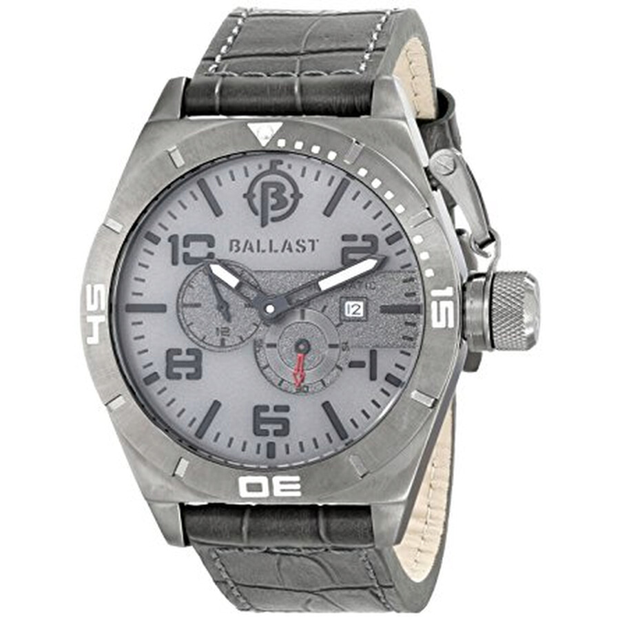 Ballast Amphion GMT Grey Dial Automatic Men's Watch BL313006