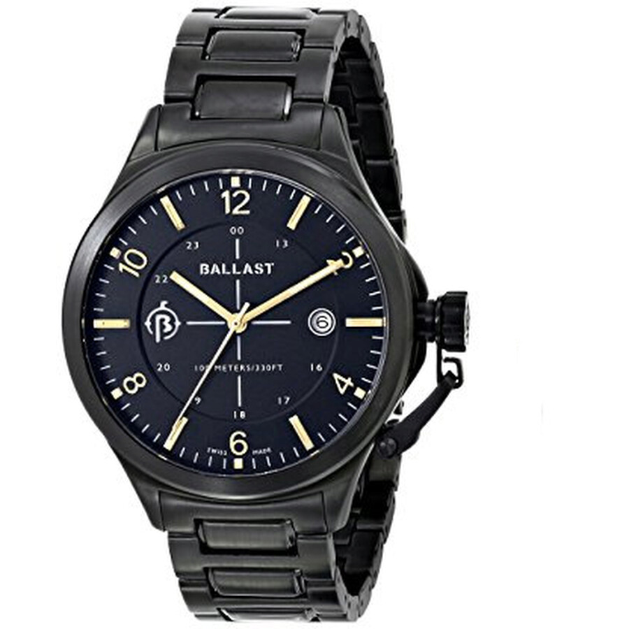 Ballast Trafalgar Black Dial Men's Watch BL312506 Ballast Watches