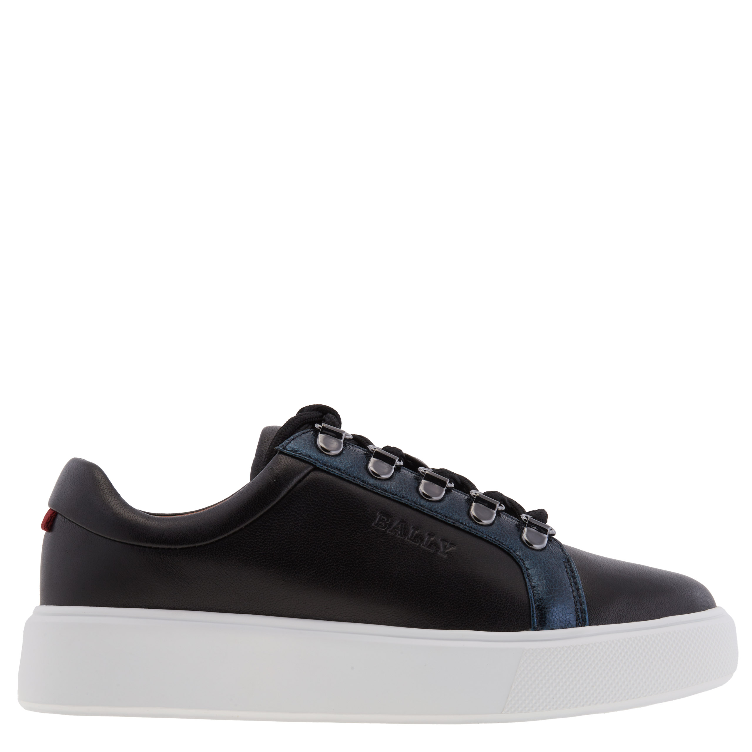 Bally Asaka Leather Low-Top Sneakers, Brand Size 36.5 ( US Size 6