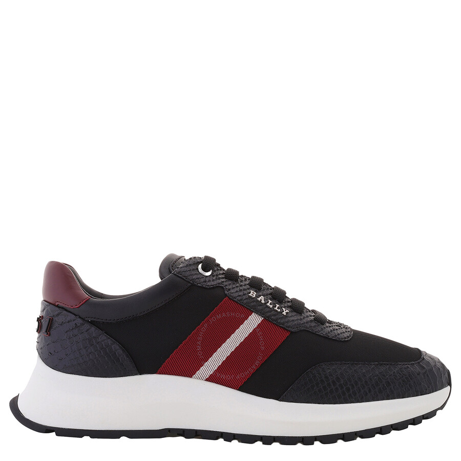 BALLY｜SNEAKERS (MSK08YVT179-I9C4) Bally - Rebby Leather low-top sneakers black - The Corner