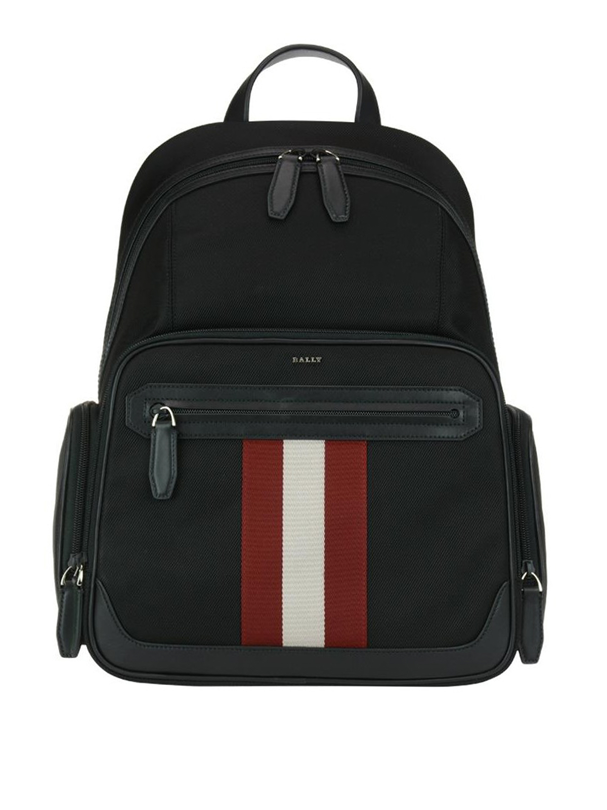 Sharpay Backpack Bally Chapmay Striped Technical Backpack In Black 6220455 7612510403344 ...