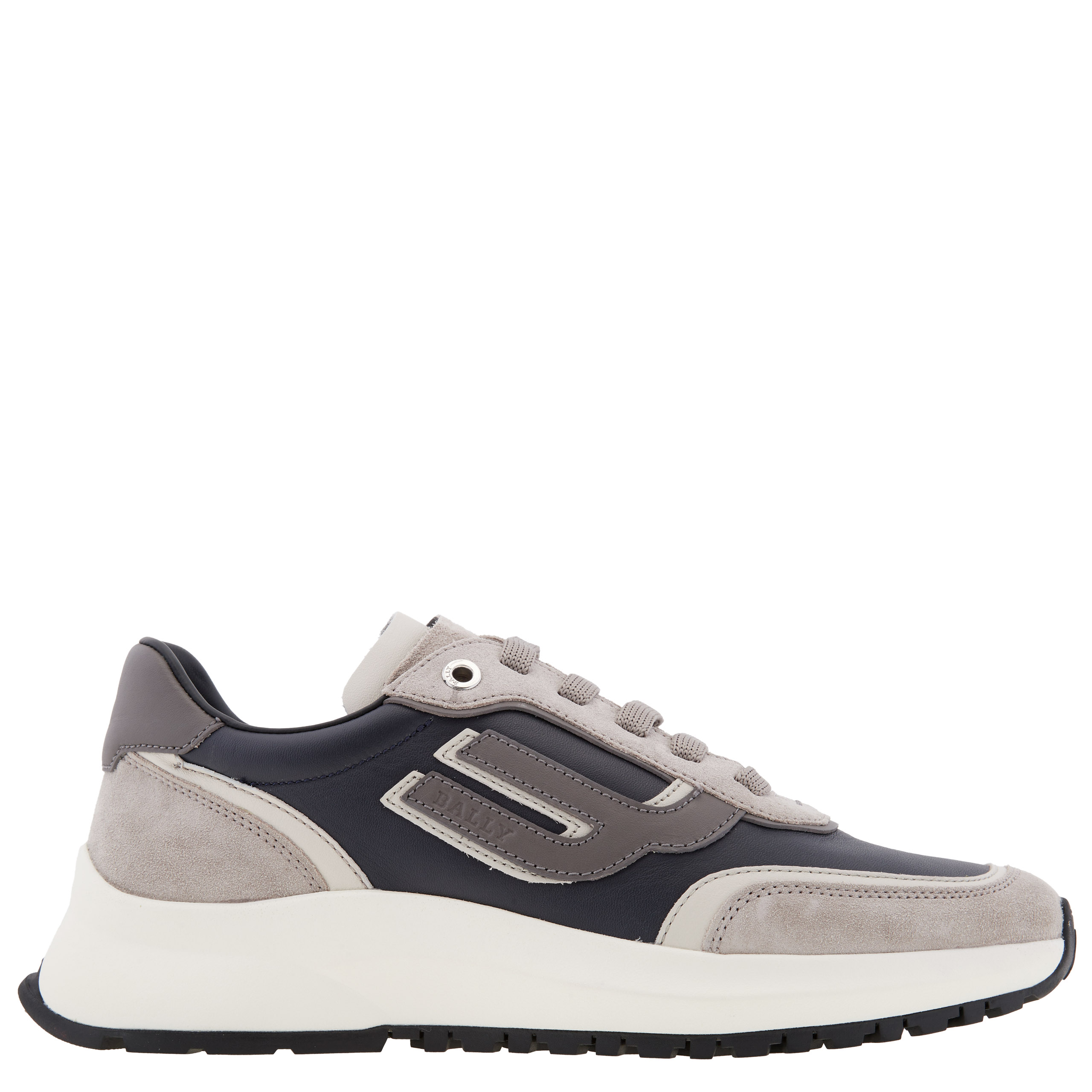 Bally Demmy Calf Suede Low-Top Sneakers, Brand Size 6 ( US Size 7