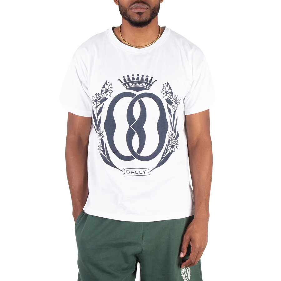 Emblem Print Short Sleeve Graphic T-Shirt