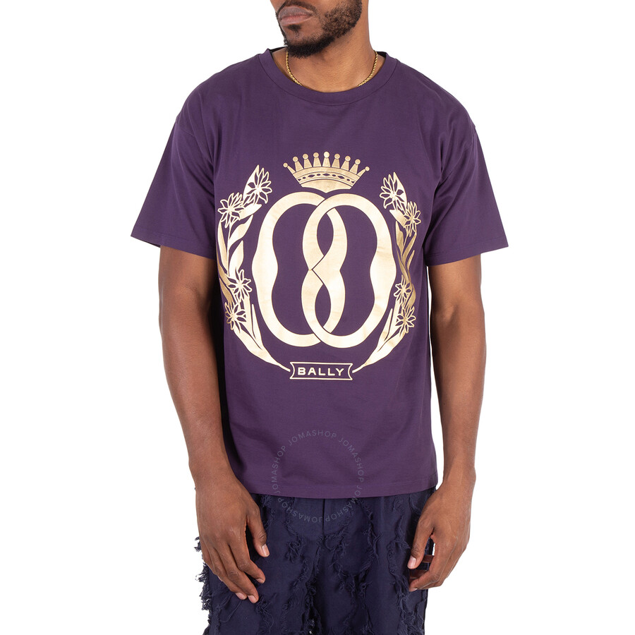 Bally Emblem Print Short Sleeve Graphic T-Shirt, Size Small