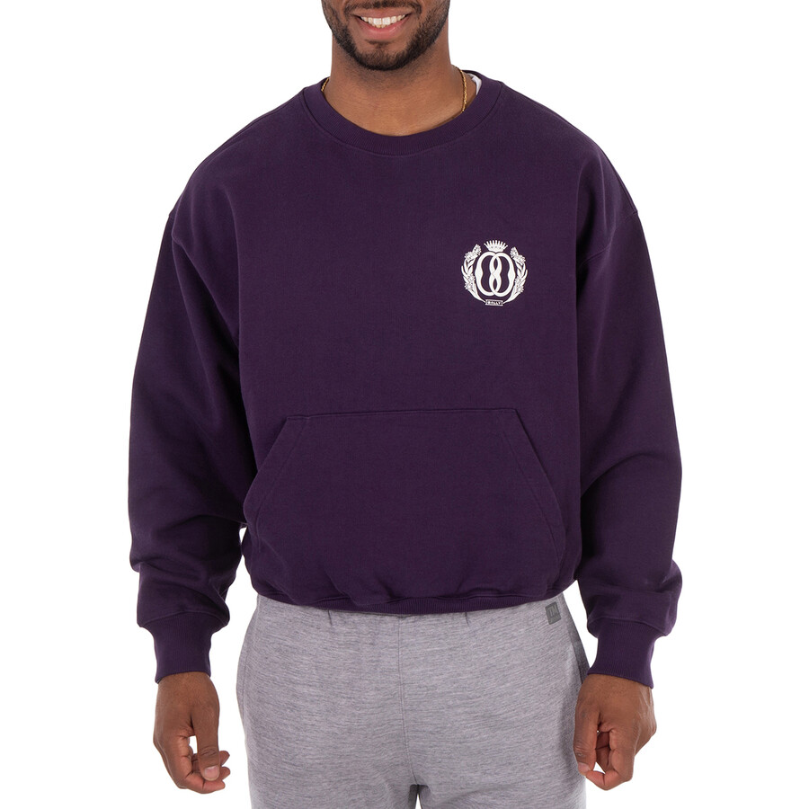 Felpa Logo Print Pocket Sweatshirt