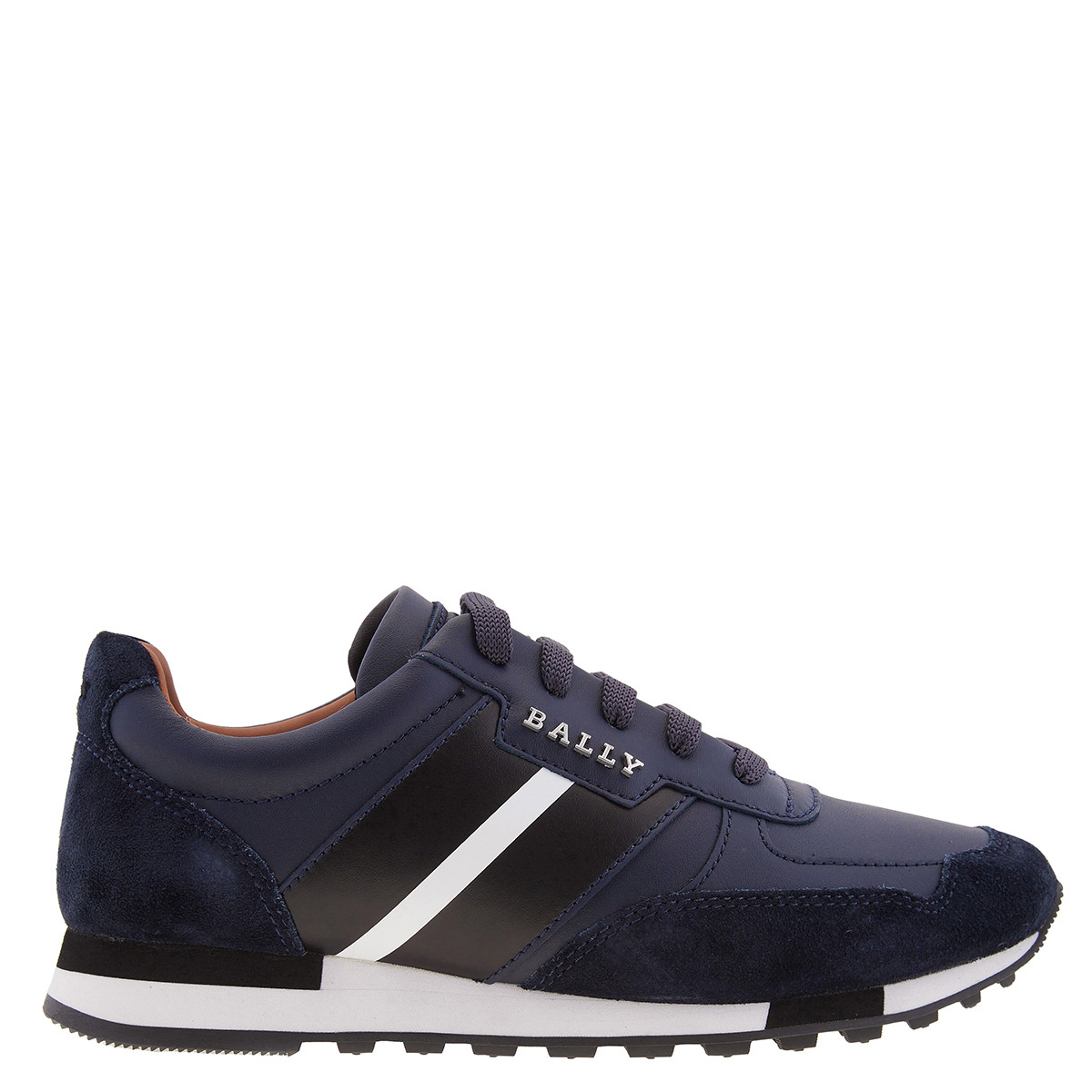 Bally Glendy Leather Low-Top Sneakers, Brand Size 37 ( US Size 6.5