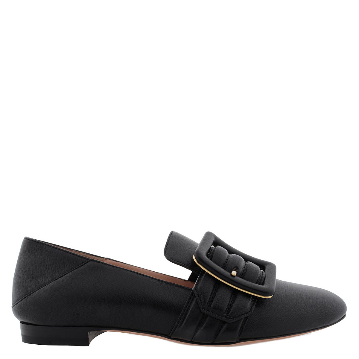 未使用✨BALLY JANELLE ローファー 山羊革 バックル 21.5cm位 Bally Janelle Buckle Leather Loafers, Brand Size 36.5 ( US Size 6